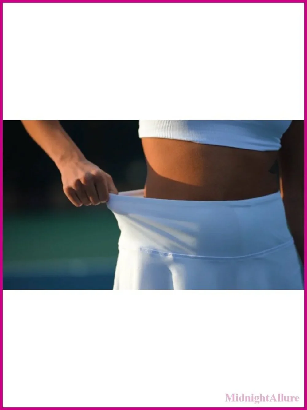 Pleated Tennis Skirt with 4 Pockets High Waisted Athletic Skort